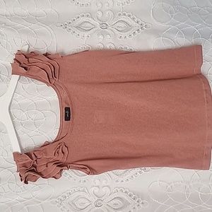 Versona Ruffled Tank Shirt